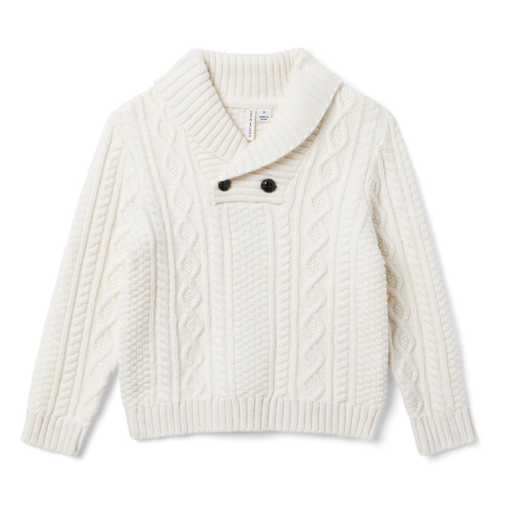 Janie and Jack Cable Knit Sweater Toddler Boy 4T